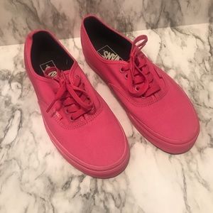 Hot Pink Vans | Worn Once | Woman’s Size 8.5